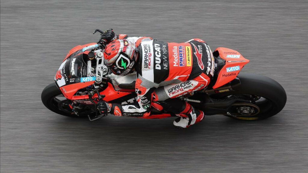 Josh Herrin (2). Photo by Brian J. Nelson, courtesy MotoAmerica.