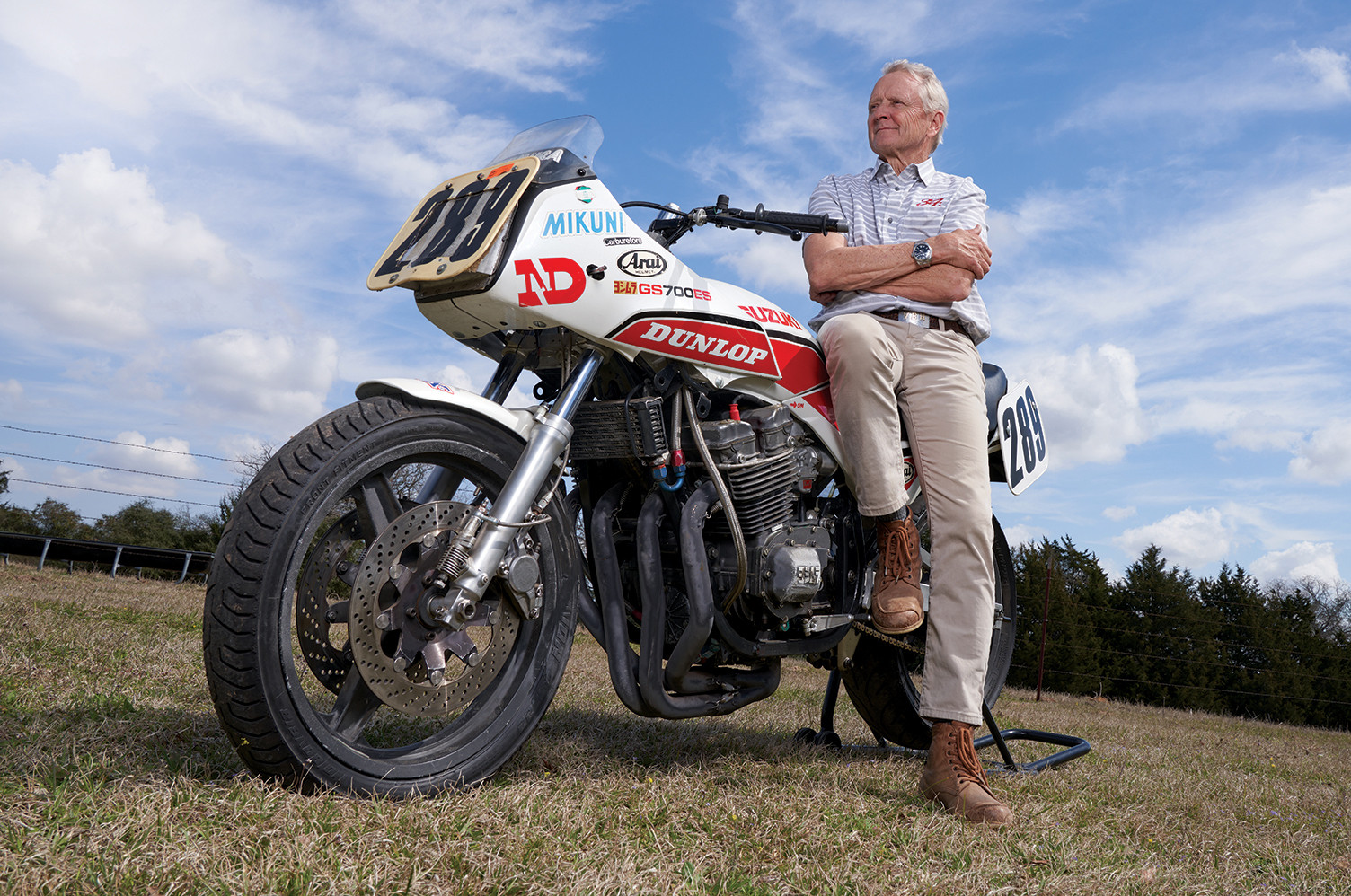 Kevin Schwantz. Photo by Lars Frazer, courtesy AMA.