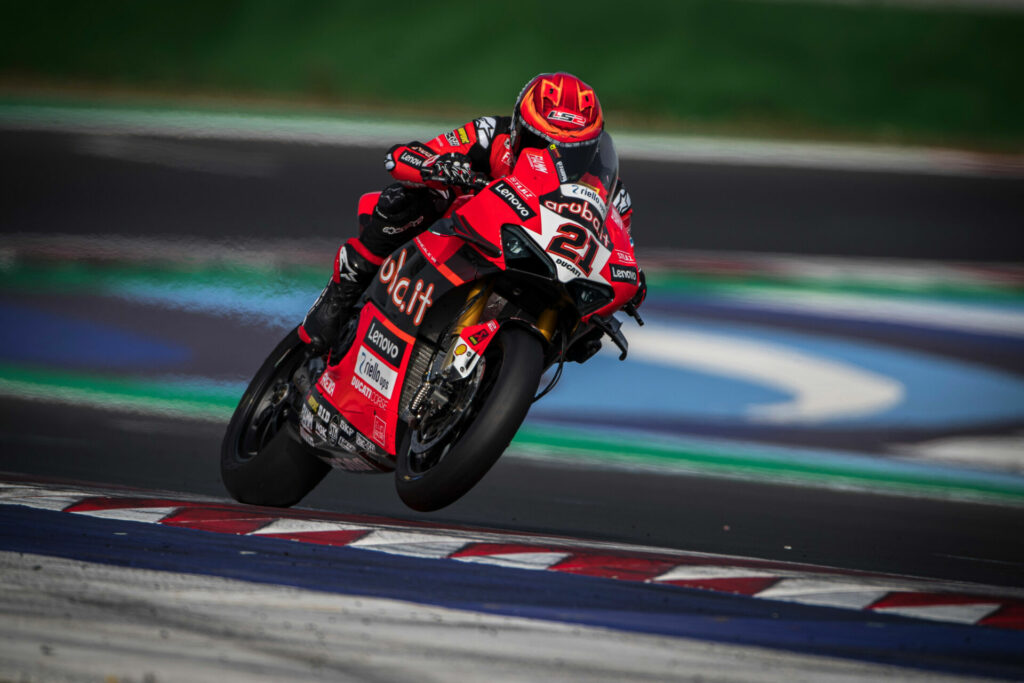 Michael Rinaldi (21). Photo courtesy Ducati.