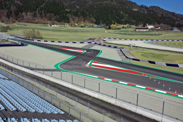 Another rendering of the new chicane installed between Turns One and Three at Red Bull Ring. Photo courtesy Red Bull Ring.