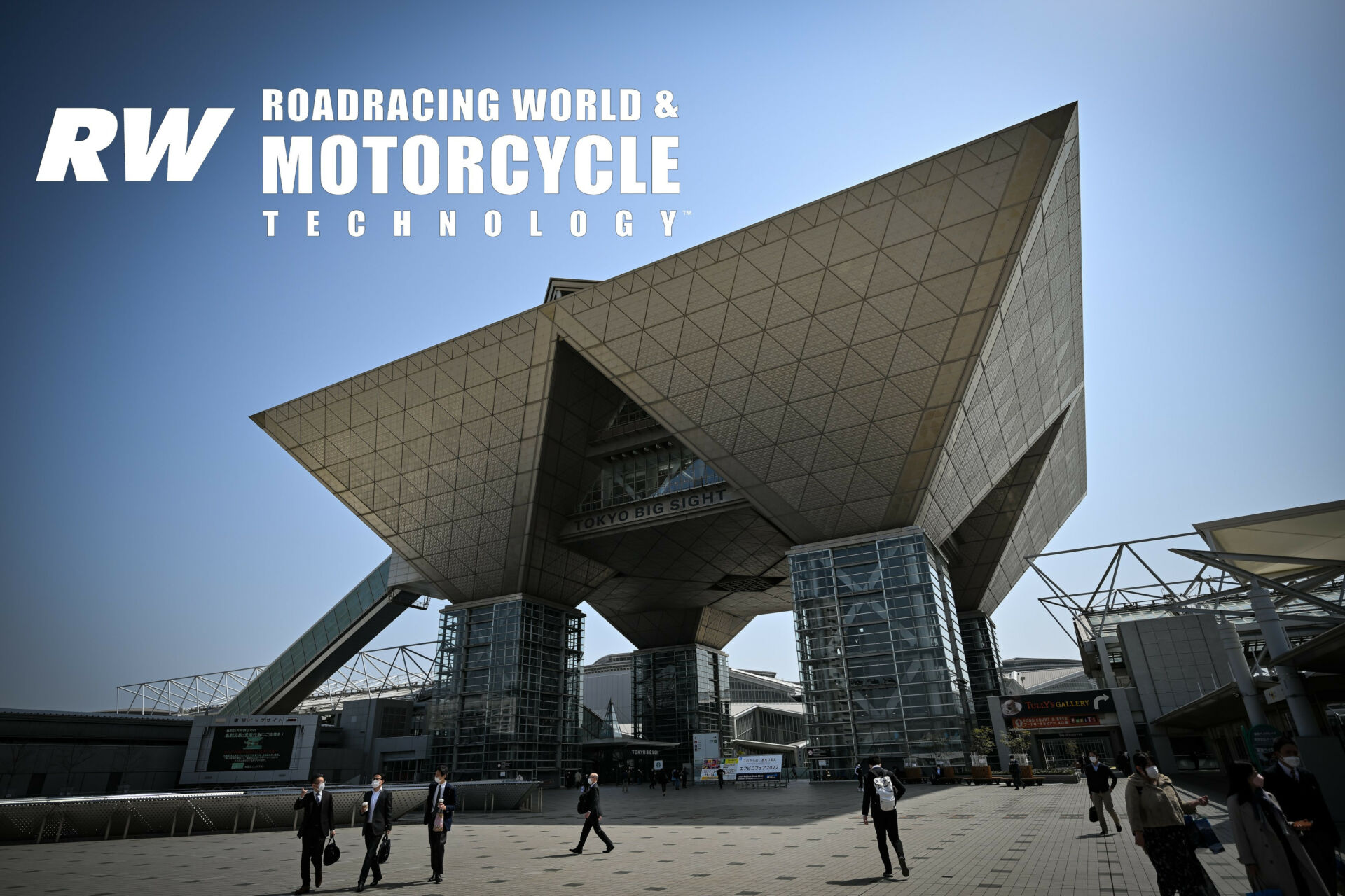 The Tokyo Big Sight, the venue hosting the 2022 Tokyo Motorcycle Show. Photo by Kohei Hirota.