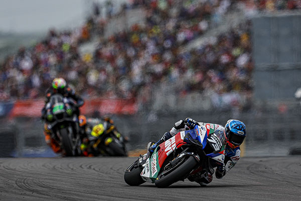 Alex Marquez (73). Photo courtesy LCR Honda.