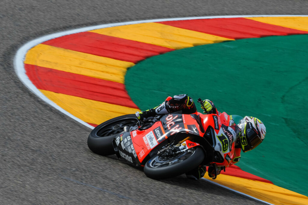 Alvaro Bautista (19). Photo courtesy Dorna.