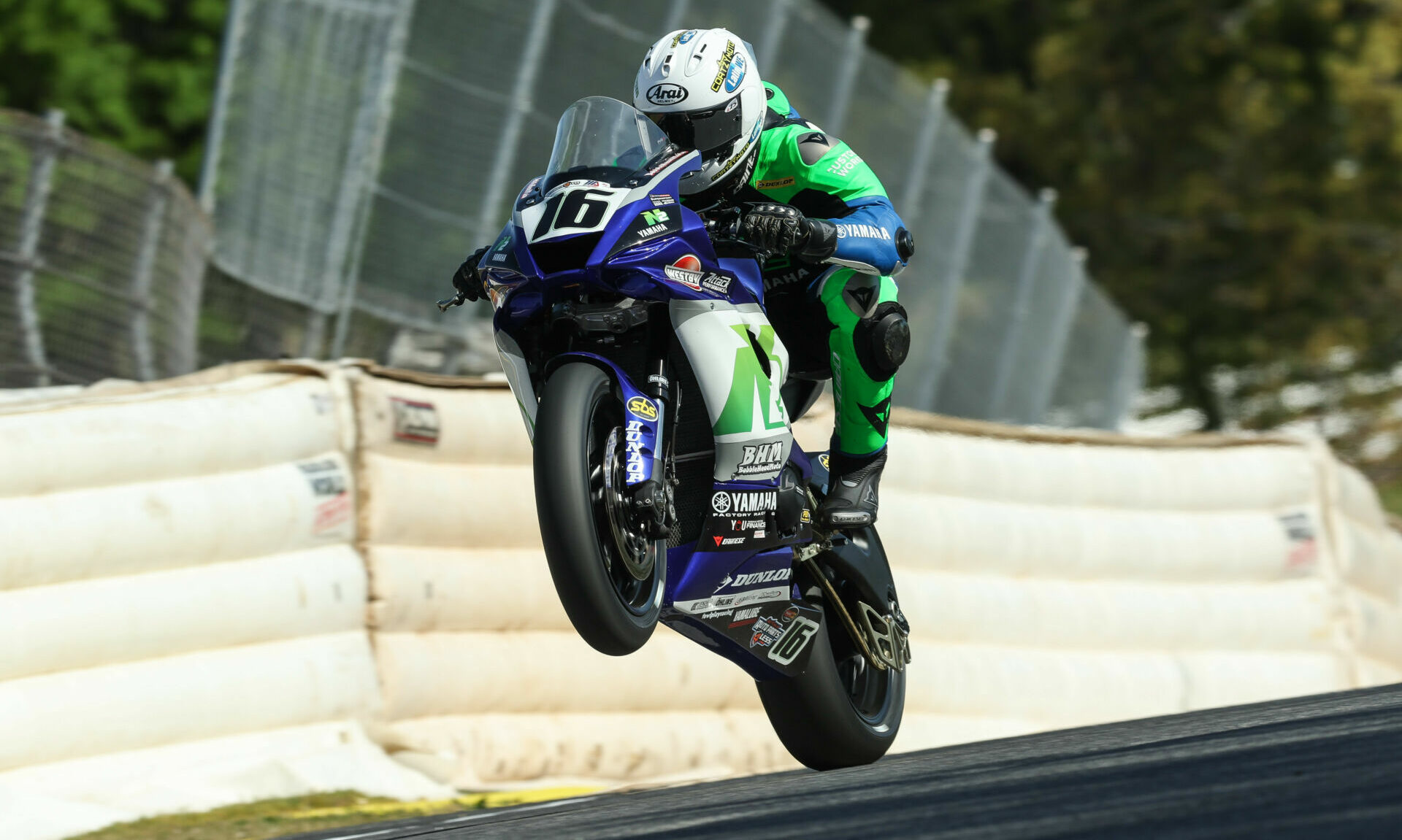 N2 Racing's Kevin Olmedo (16) at Road Atlanta. Photo by Brian J. Nelson, courtesy N2 Racing.