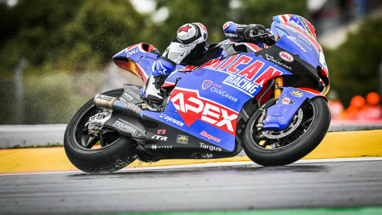 Moto2: Schrotter P1, Beaubier P3, Roberts P4 In FP2 In Rainy Portugal