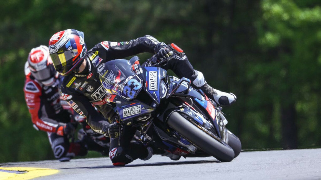 Corey Alexander (23). Photo by Brian J. Nelson, courtesy MotoAmerica.