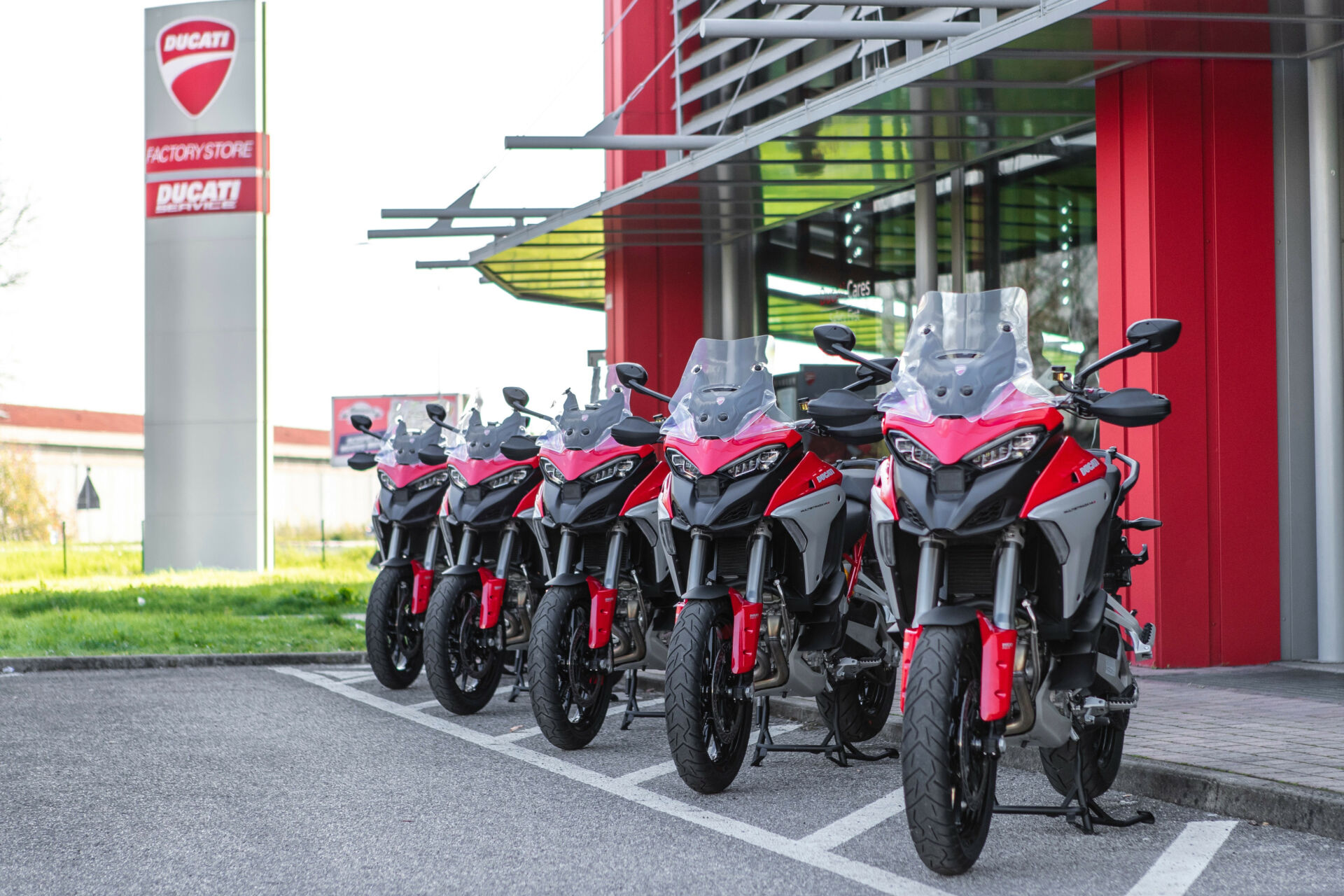 The Multistrada V4 was Ducati's best-selling model during the first quarter of 2022. Photo courtesy Ducati.