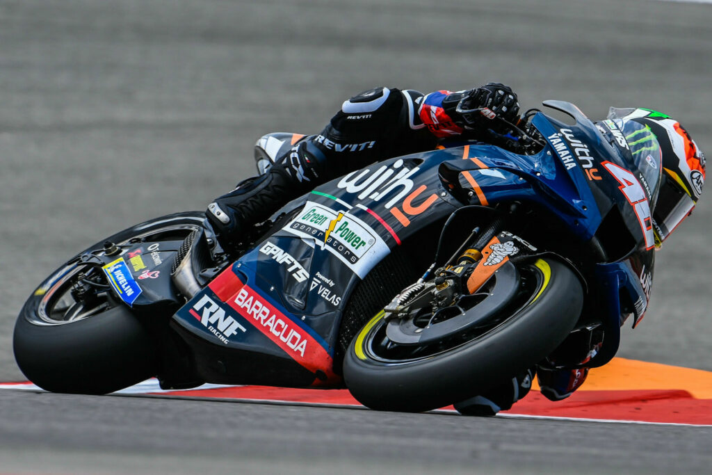 Darryn Binder (40). Photo courtesy WithU Yamaha RNF MotoGP Team.