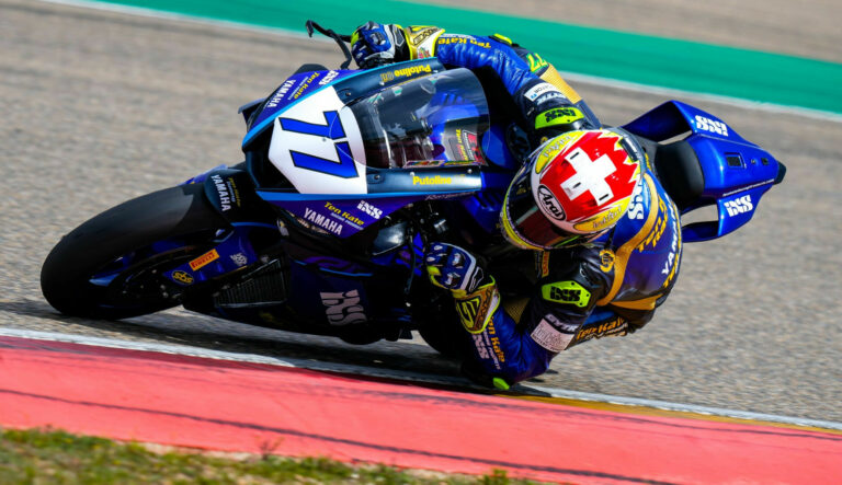 World Supersport: Aegerter Aces FP1 At MotorLand Aragon