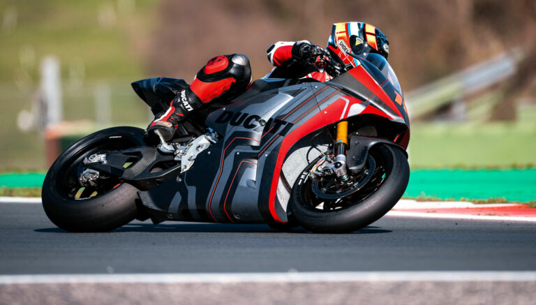 Video: Watch Ducati’s MotoE Prototype In Action