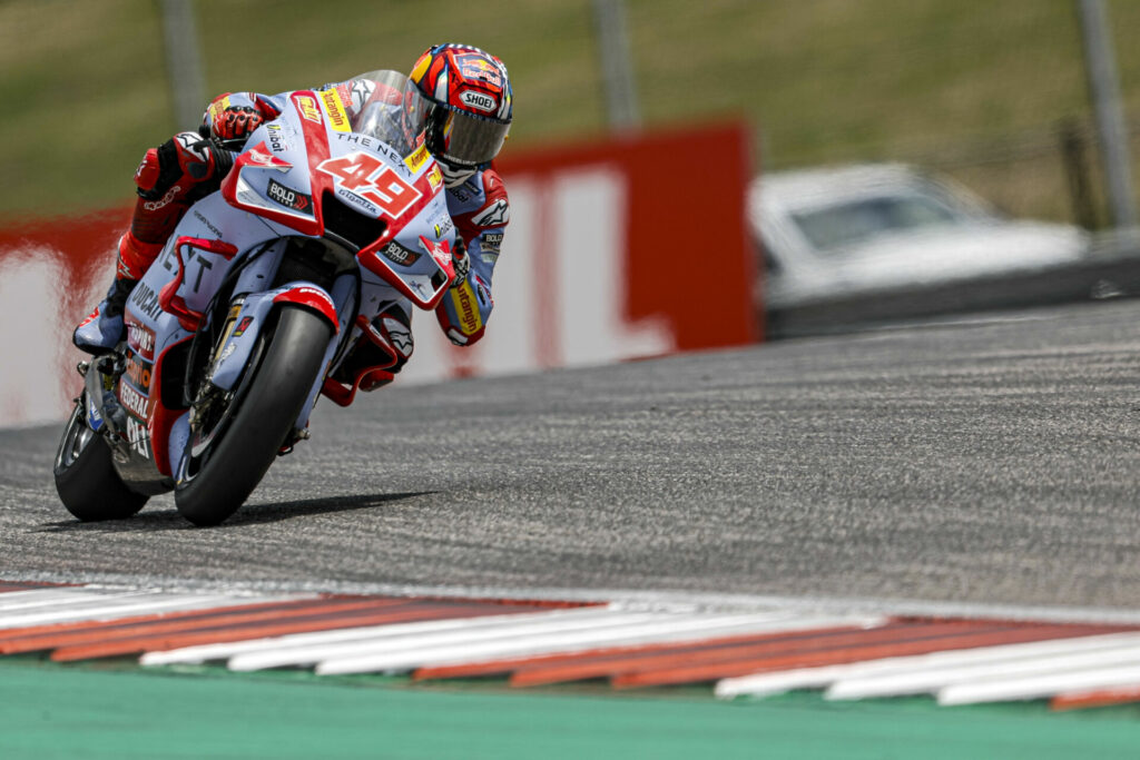 Fabio Di Giannantonio (49). Photo courtesy Gresini Racing.