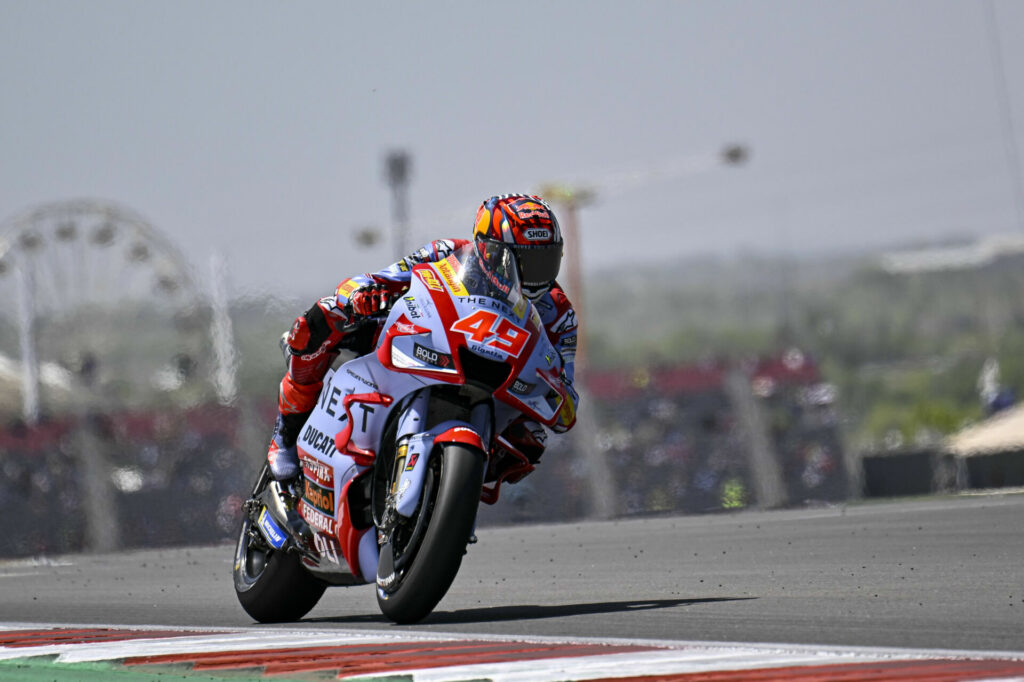 Fabio Di Giannantonio (49). Photo courtesy Gresini Racing.