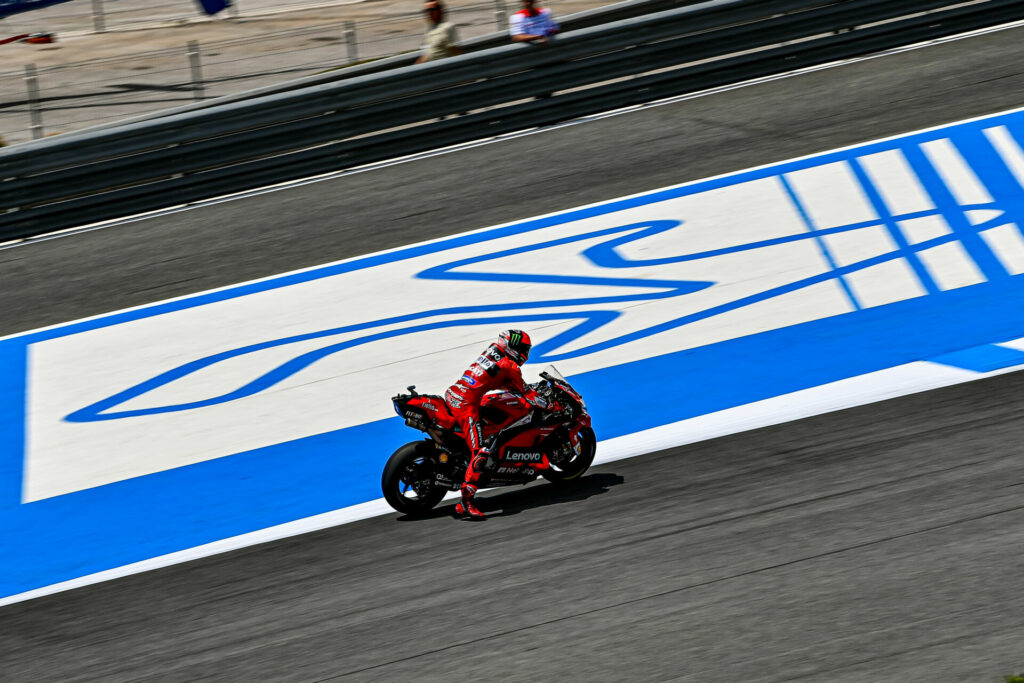 Francesco Bagnaia (63). Photo courtesy Dorna.