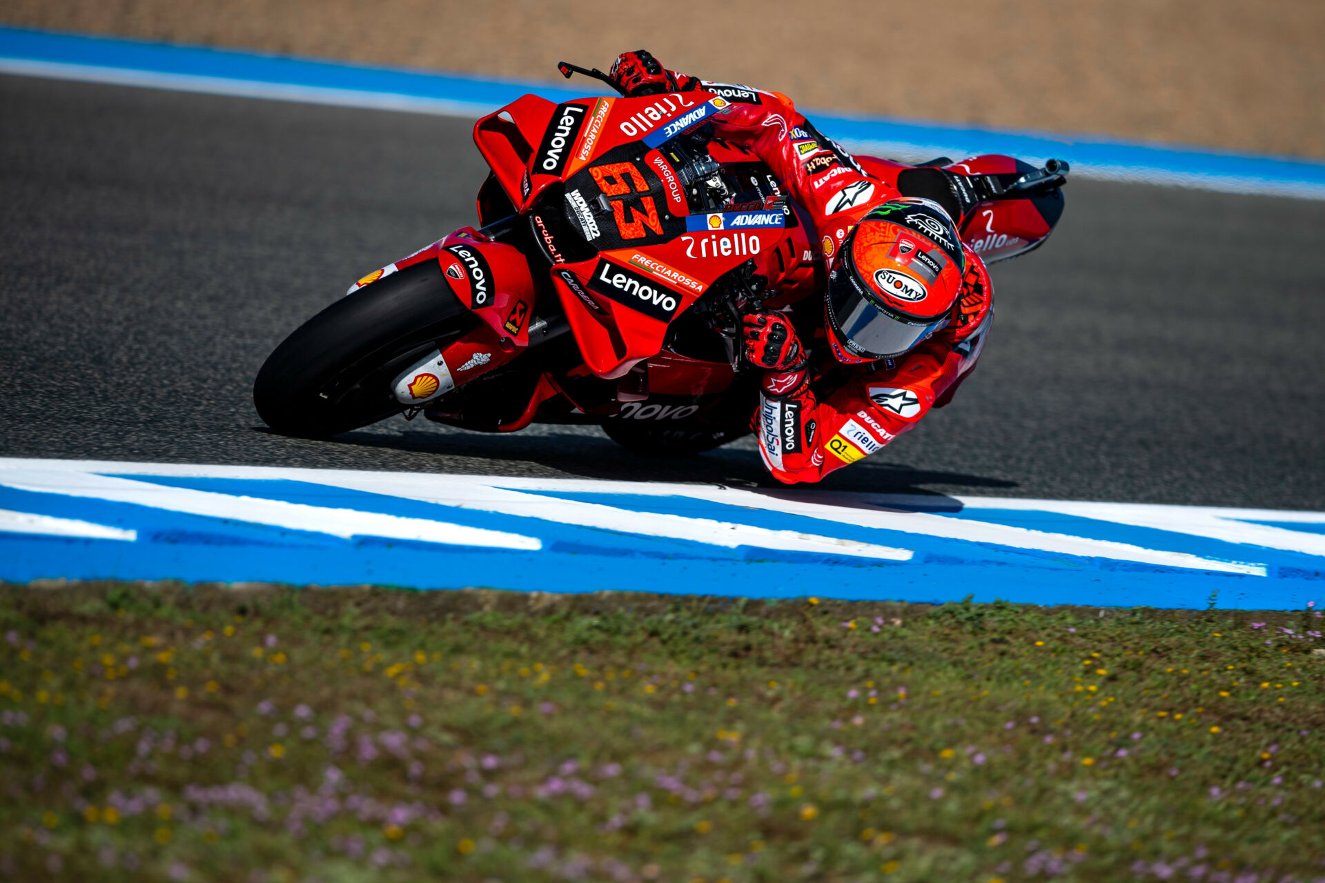 Francesco Bagnaia (63). Photo courtesy Ducati..