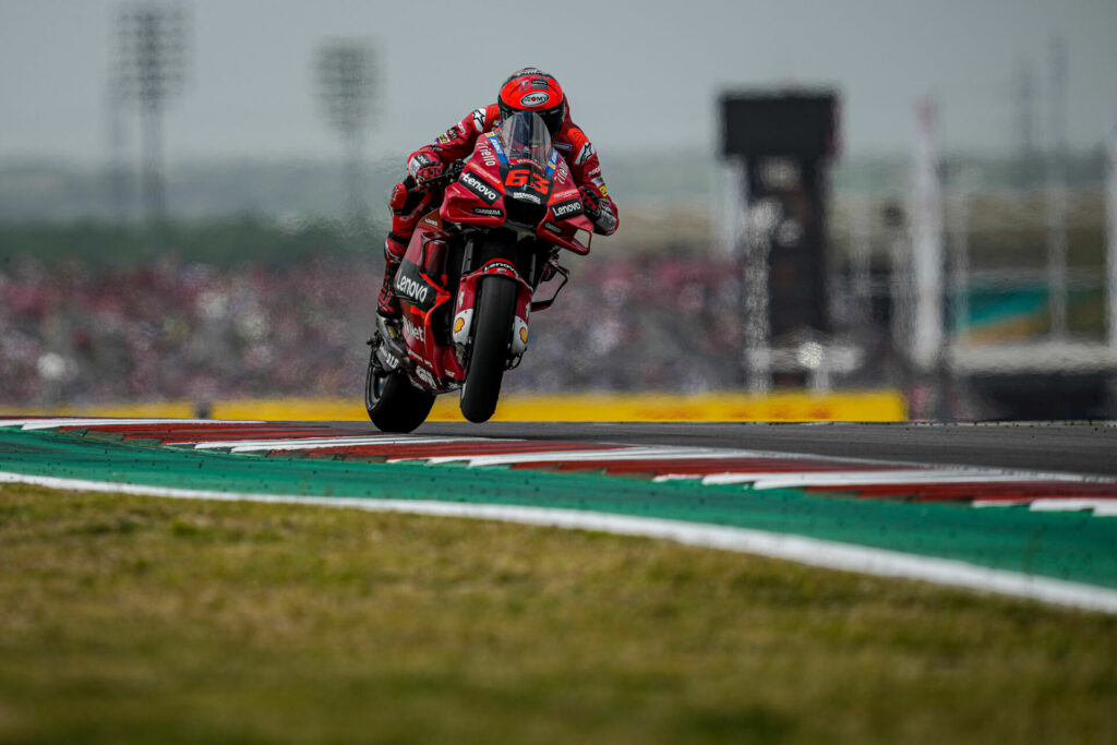 Francesco Bagnaia (63). Photo courtesy Ducati.