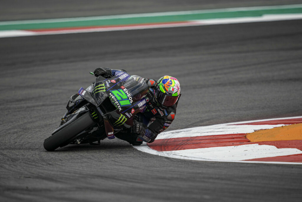 Franco Morbidelli (21). Photo courtesy Monster Energy Yamaha.