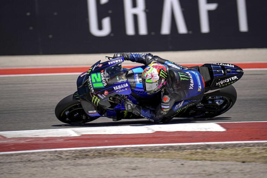 Franco Morbidelli (21). Photo courtesy Monster Energy Yamaha.