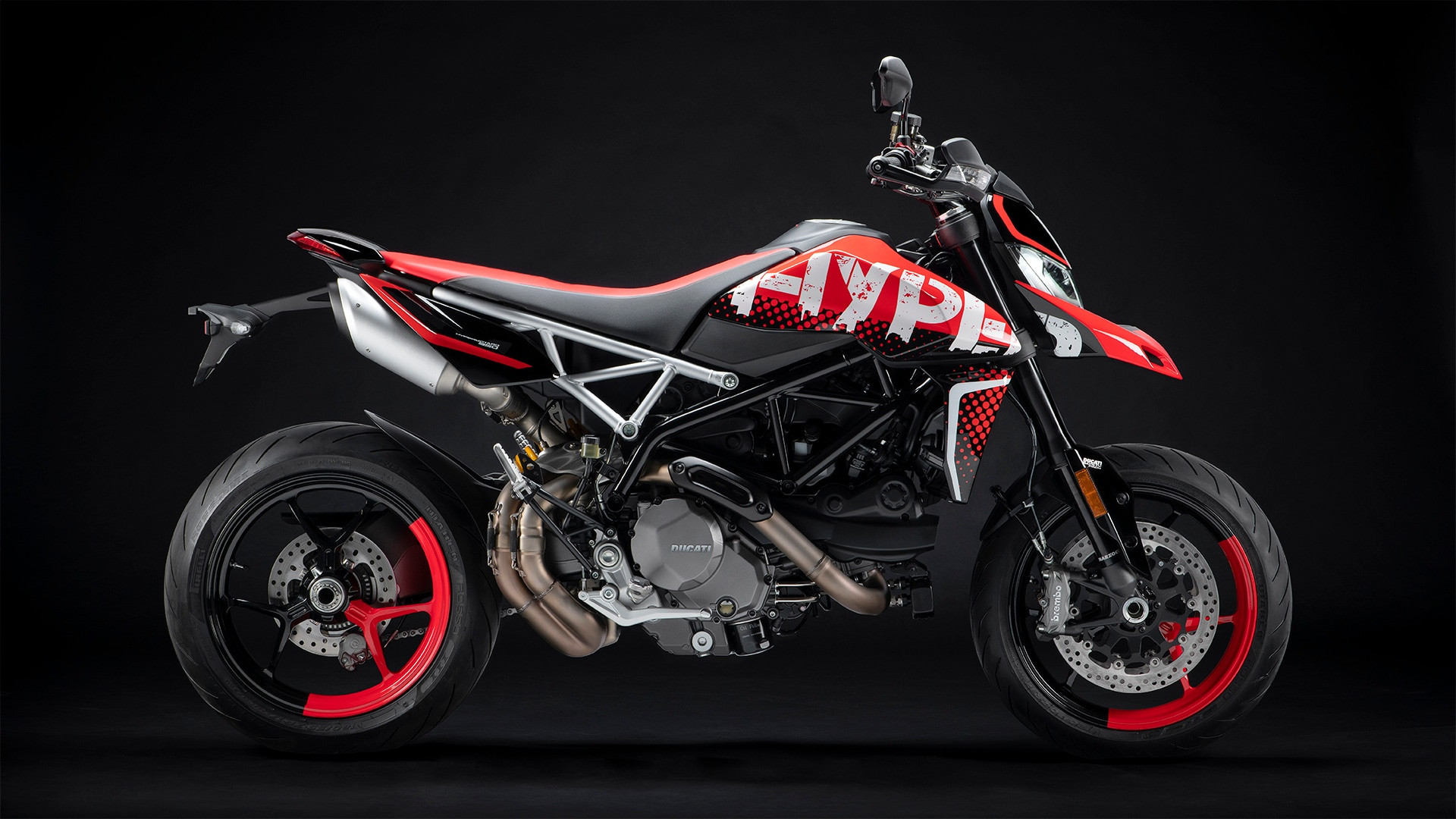 A Ducati Hypermotard 950 RVE. Photo courtesy Ducati.