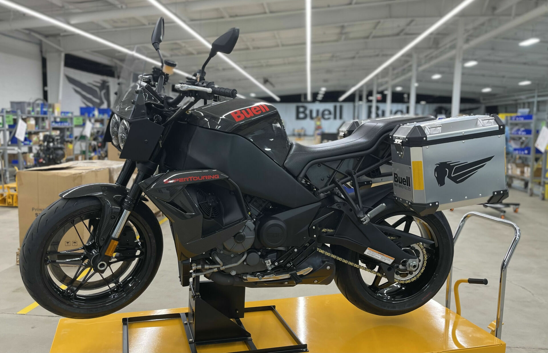 The Buell SuperTouring prototype. Photo courtesy Buell.