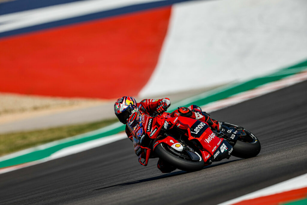 Jack Miller (43). Photo courtesy Ducati.