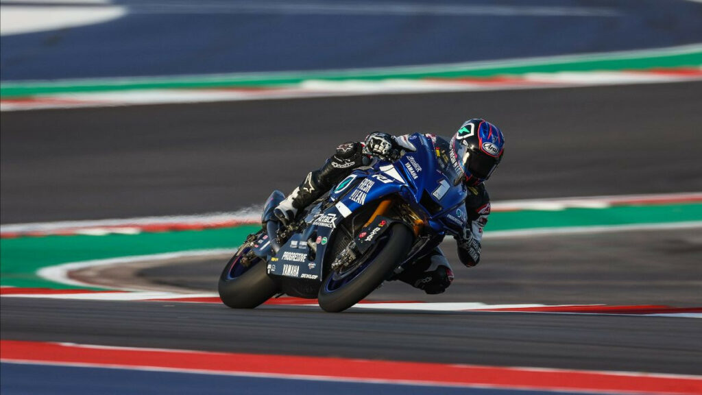 Jake Gagne (1). Photo by Brian J. Nelson, courtesy MotoAmerica.