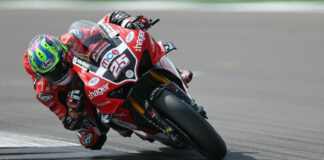 Josh Brookes (25). Photo courtesy Paul Bird Motorsport.