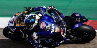 Lorenzo Baldassarri (7). Photo courtesy Evan Bros. Yamaha.