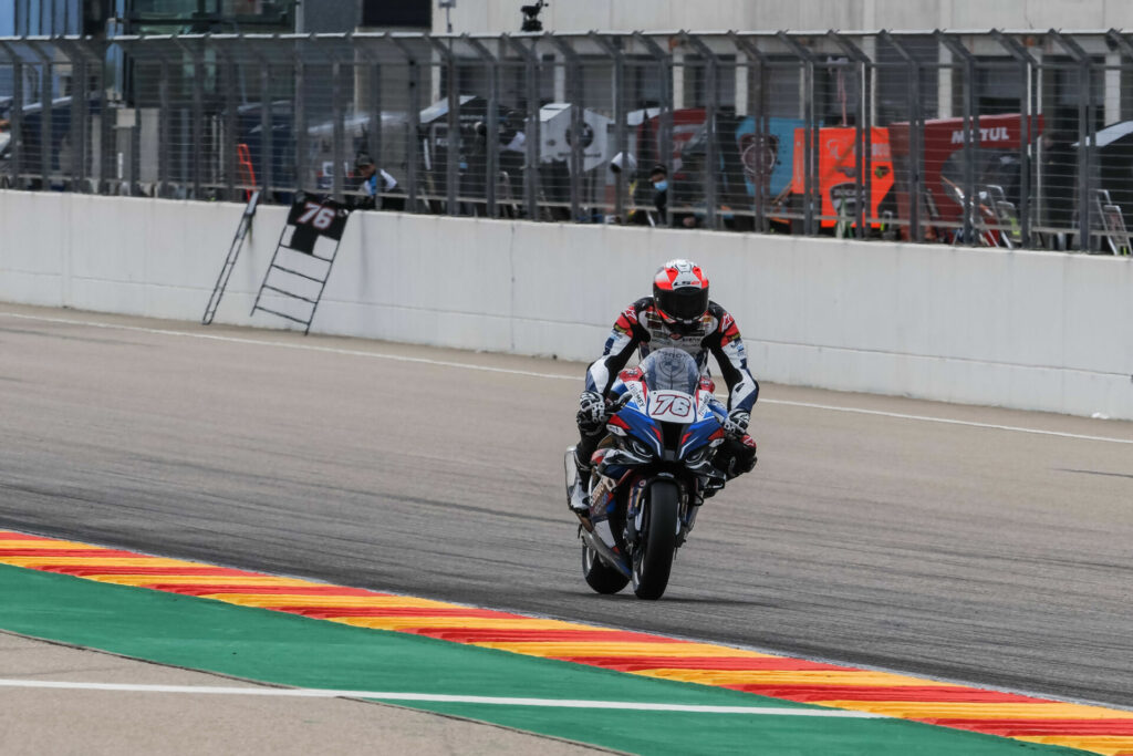 Loris Baz (76). Photo courtesy Dorna.