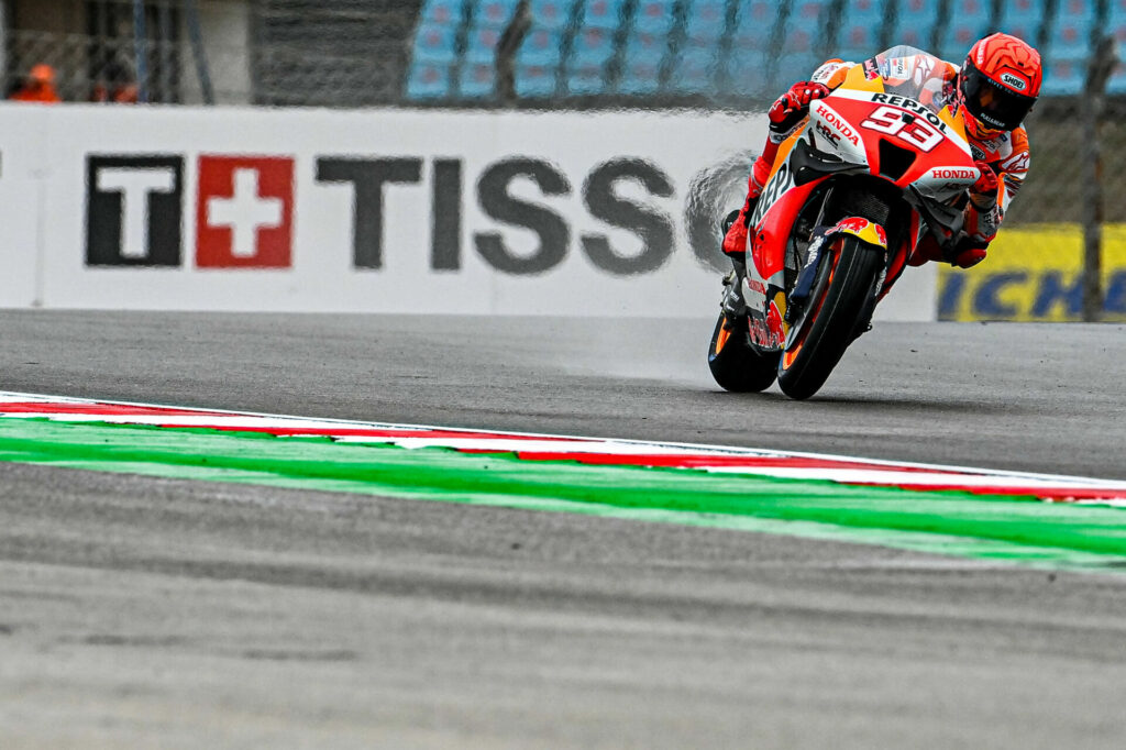 Marc Marquez (93). Photo courtesy Dorna.