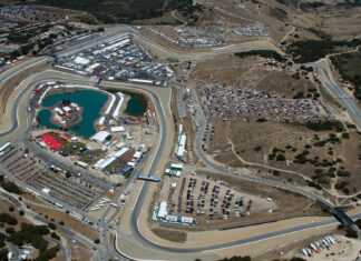 2026 WeatherTech Raceway Tickets On Sale Now WeatherTech Raceway Laguna Seca with Turn Five located at the bottom center of the frame. Photo courtesy WeatherTech Raceway Laguna Seca.