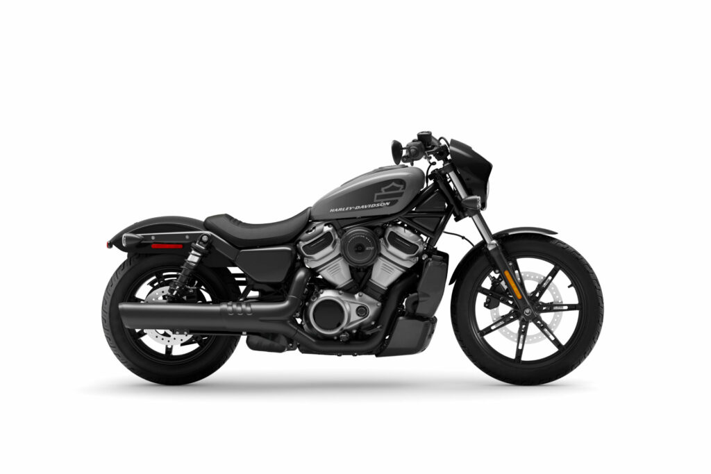 A profile view of the new 2022 Harley-Davidson Nightster. Photo courtesy Harley-Davidson.