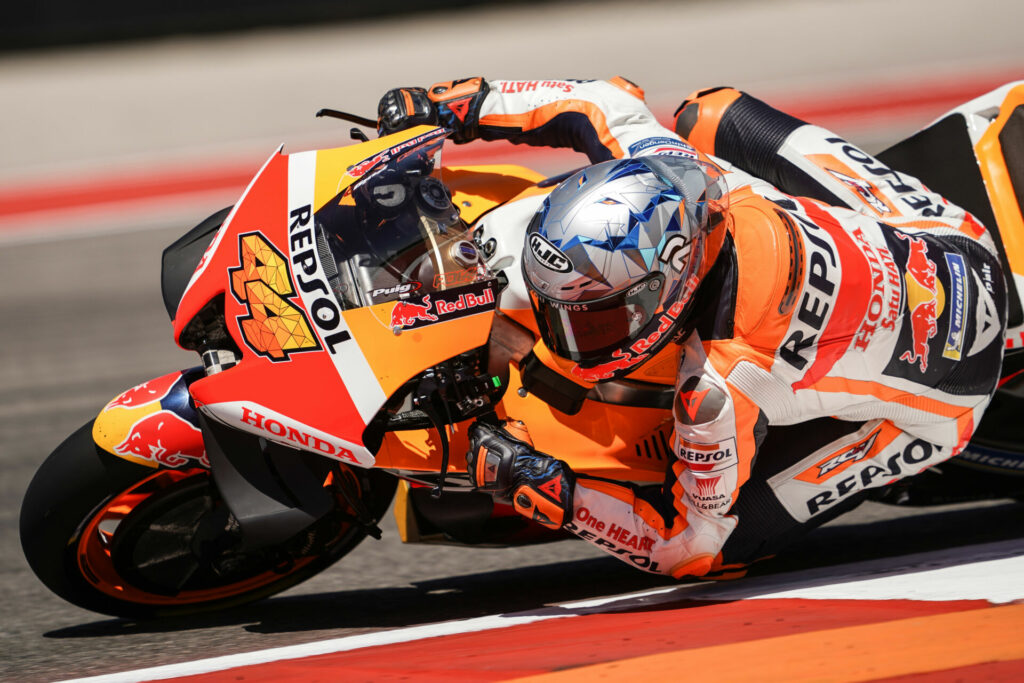 Pol Espargaro (44). Photo courtesy Repsol Honda.