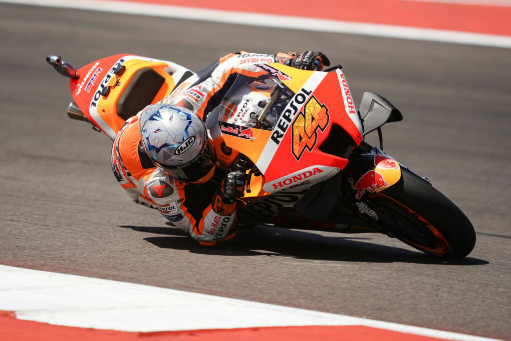 Pol Espargaro (44). Photo courtesy Repsol Honda.