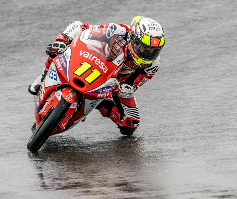 Moto3: Garcia On The Gas In FP3 At Rain-Soaked Portimao