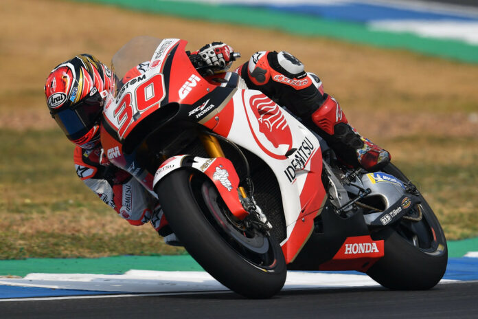 Takaaki Nakagami (30). Photo courtesy LCR Honda. Takaaki Nakagami (30). Photo courtesy LCR Honda.