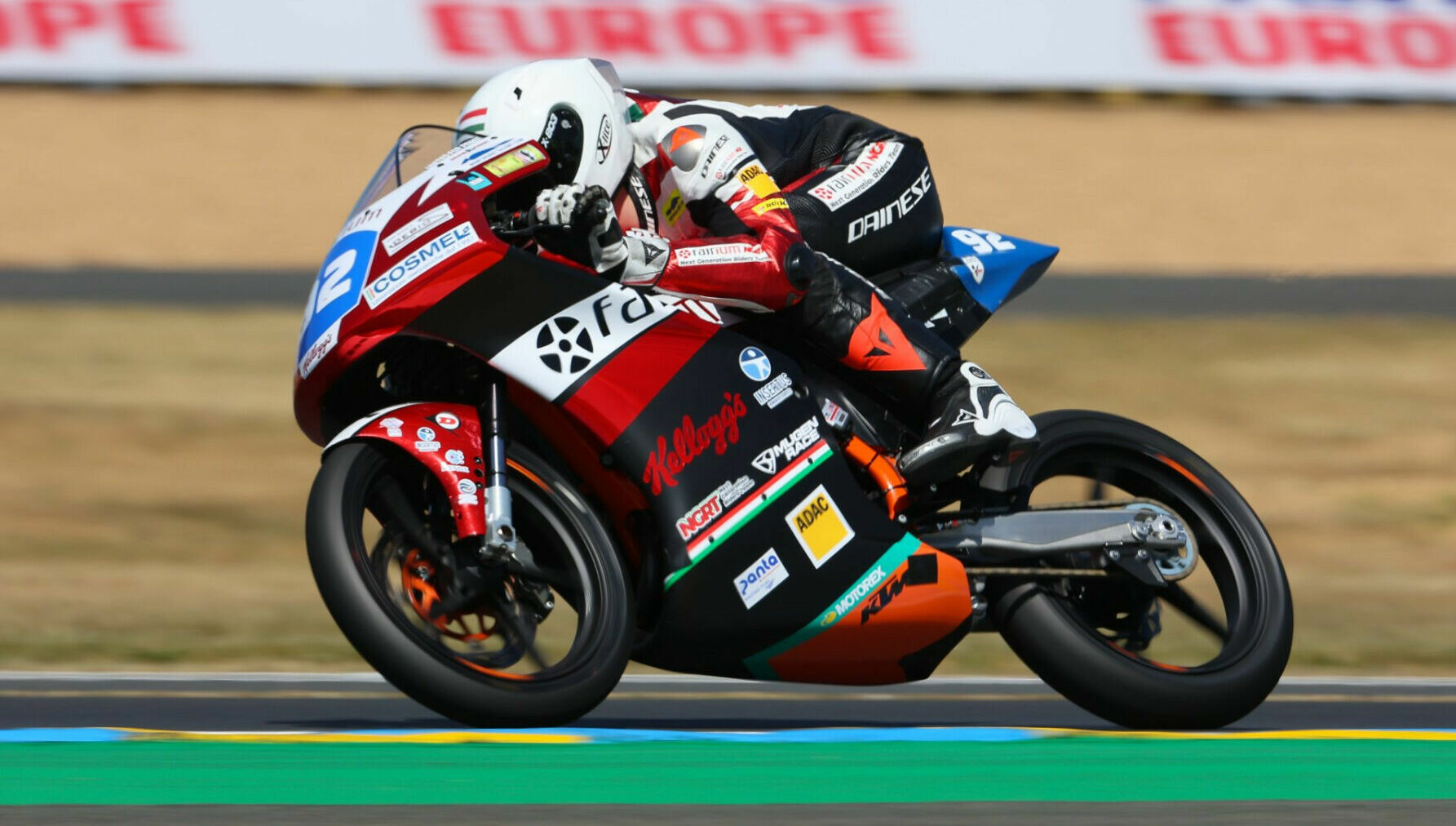 Hungarian-American Rossi Moor (92) in action at Le Mans. Photo courtesy NTC.