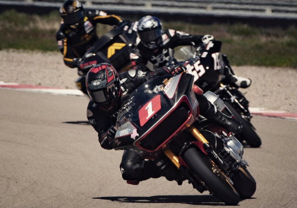 Bagger Racing League Narbonne Wins Bagger GP In Utah Roadracing