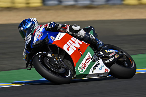 Alex Marquez (73). Photo courtesy LCR Honda.