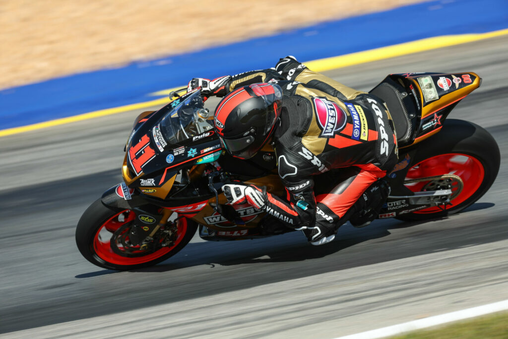 Matthew Scholtz (11). Photo by Brian J. Nelson, courtesy Westby Racing.