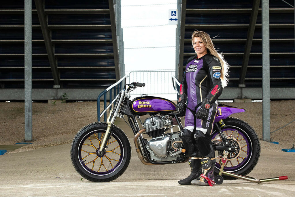 Bridgette Leber. Photo courtesy Royal Enfield North America.