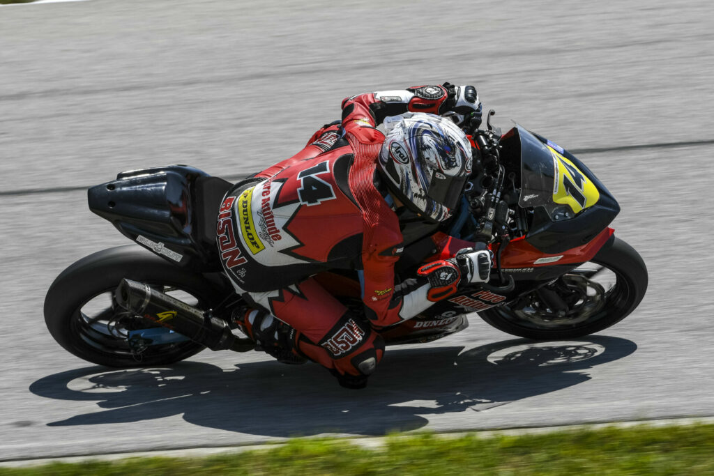 Chase Black (14). Photo by Brian J. Nelson, courtesy Pure Attitude Racing.