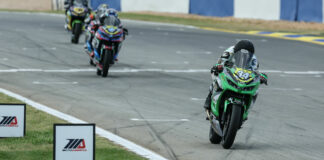 Cody Wyman (34) won Junior Cup Race One at Road Atlanta. Photo by Brian J. Nelson, courtesy Cody Wyman Racing.