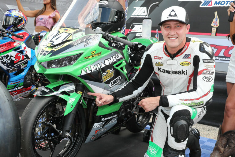 MotoAmerica: Cody Wyman Tops Junior Cup FP1 At VIR