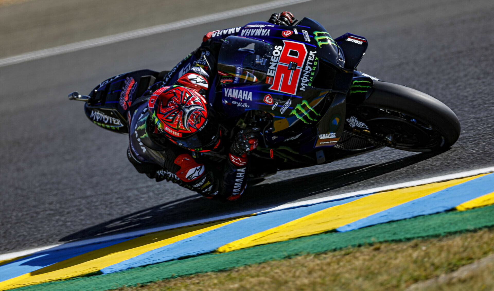 Fabio Quartararo (20). Photo courtesy Monster Energy Yamaha.