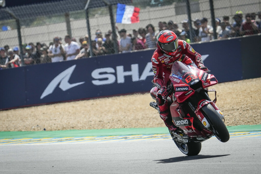 Francesco Bagnaia (63). Photo courtesy Dorna.