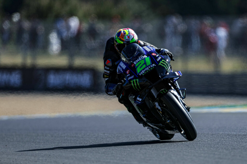 Franco Morbidelli (21). Photo courtesy Monster Energy Yamaha.