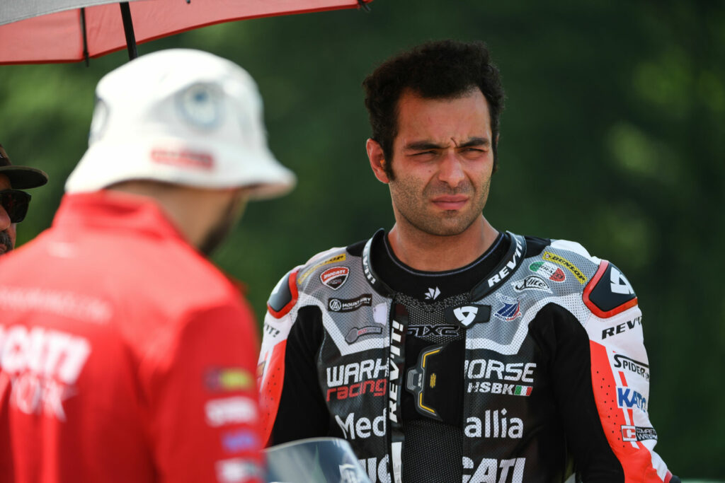 Danilo Petrucci at VIRginia International Raceway. Photo by Brian J. Nelson.