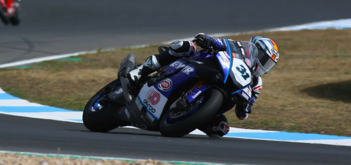 Garrett Gerloff (31). Photo courtesy Dorna. Garrett Gerloff (31). Photo courtesy Dorna.