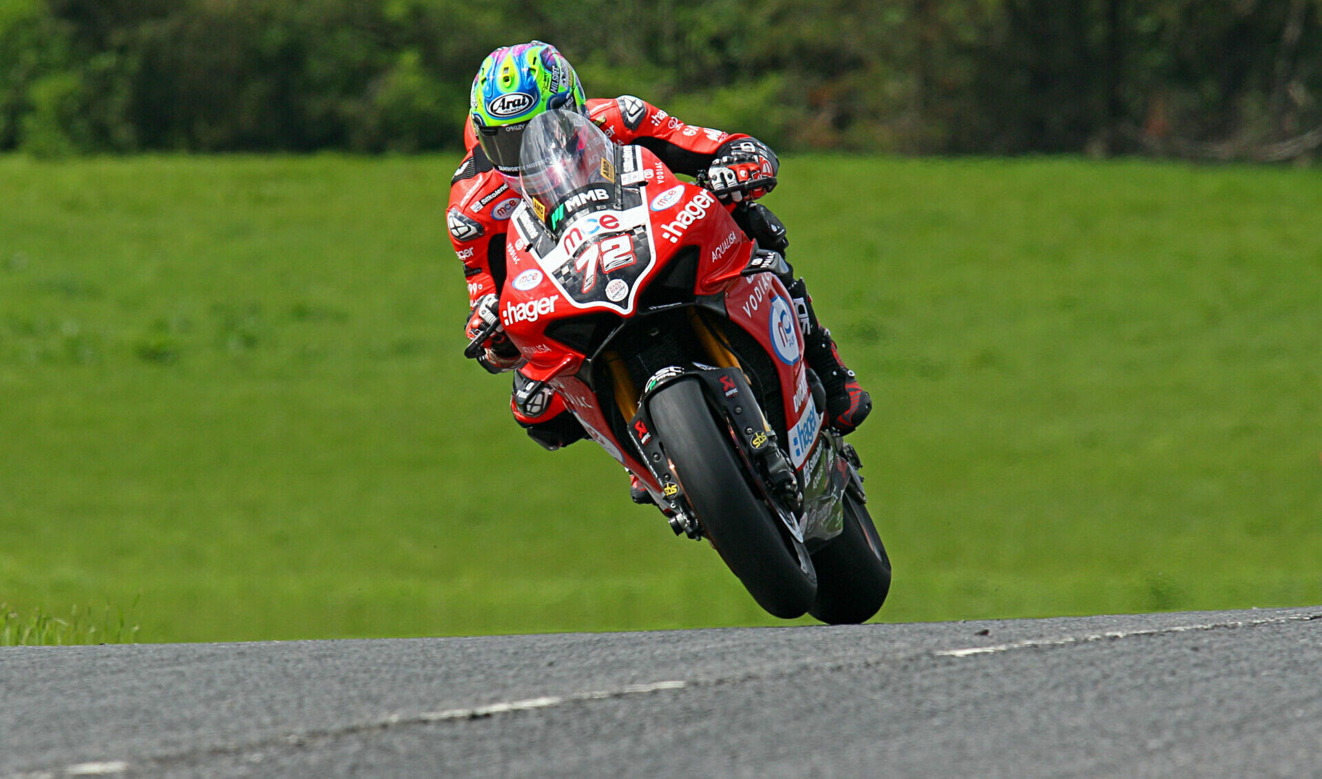 Josh Brookes (72). Photo courtesy North West 200 Press Office.