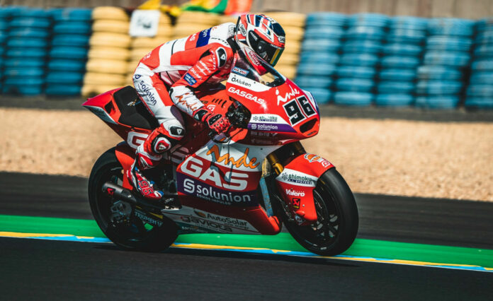 Jake Dixon (96). Photo courtesy GASGAS Aspar Team. Jake Dixon (96). Photo courtesy GASGAS Aspar Team.